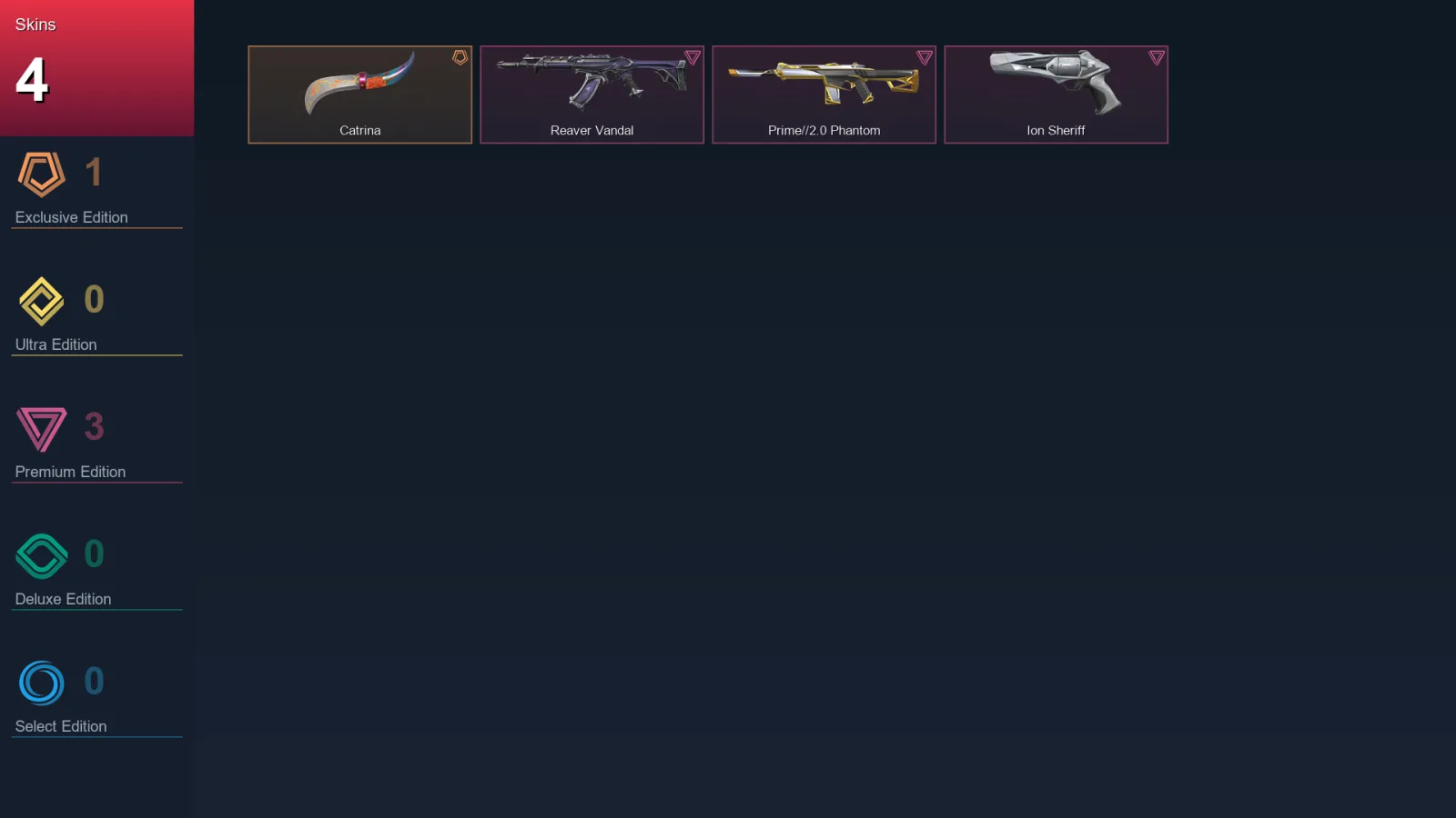 EU | Lv41 | Unranked | 4 Skin | 16 Agent | 10 Buddy