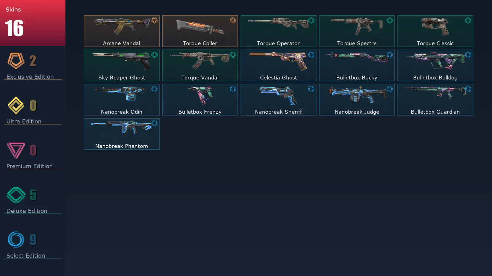 [Valorant] | EU | Level 112 | Diamond 1 | 27 Agents | 16 Skins