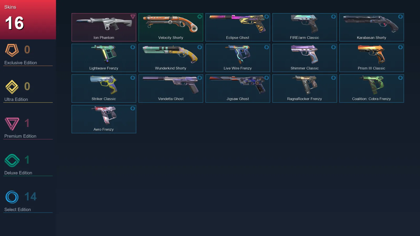 AP | Lv177 | Unranked | 16 Skin | 19 Agent | 57 Buddy — Valorant account