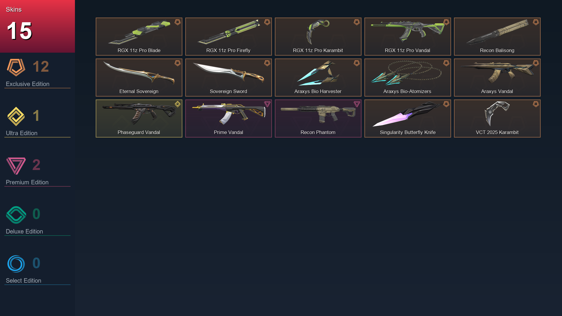 Valorant Account — Gold 3 | Level 128 | 89 Skins | 28 Agents | AP — Gold Valorant