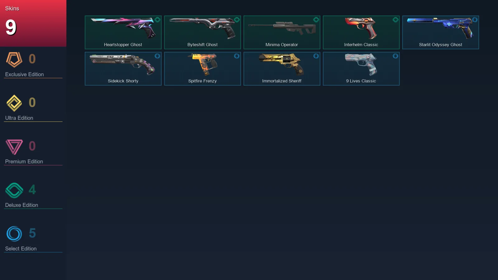AP | Lv129 | Unranked | 9 Skin | 28 Agent | 53 Buddy — Unranked / Smurf Valorant