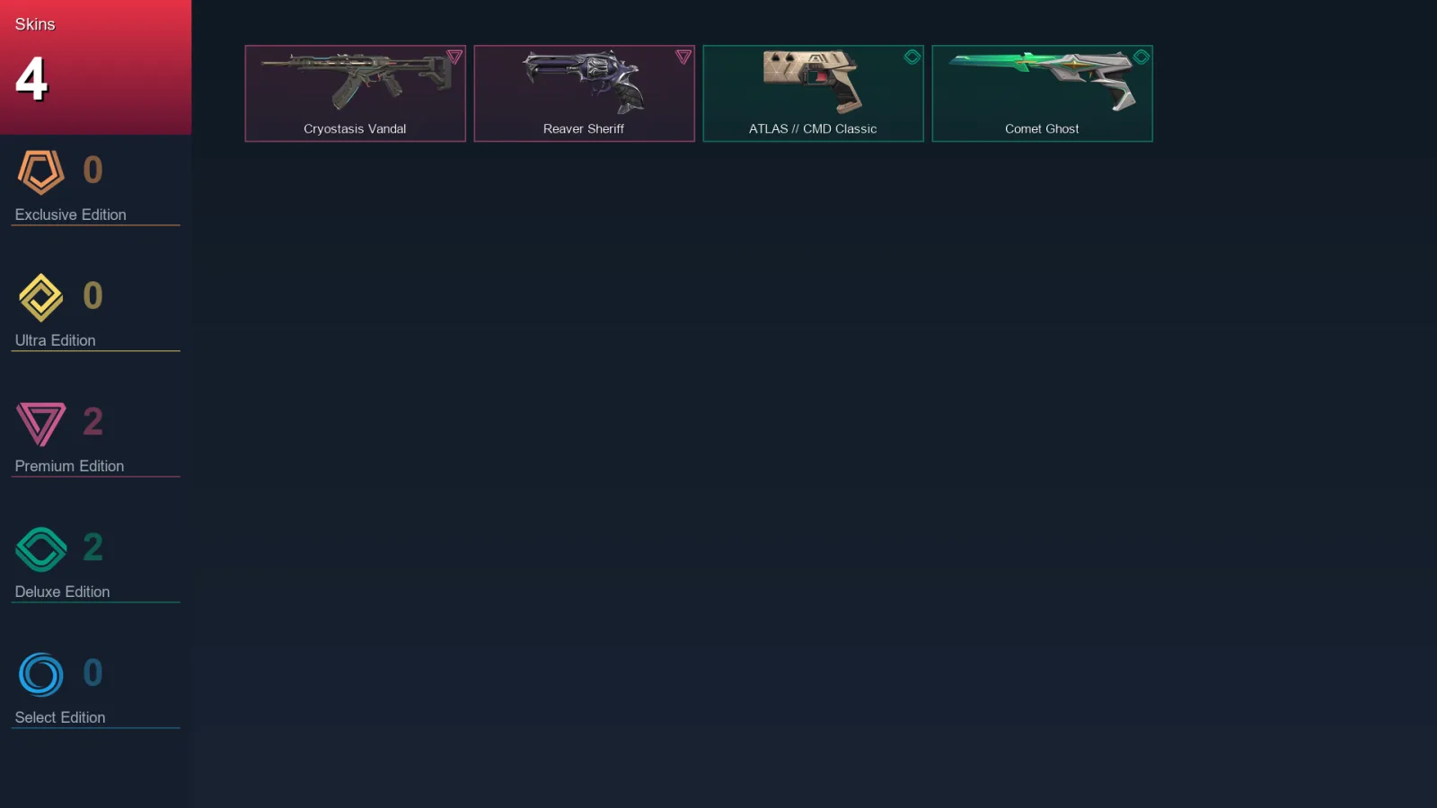 BR | Lv100 | Unranked | 4 Skin | 24 Agent | 35 Buddy