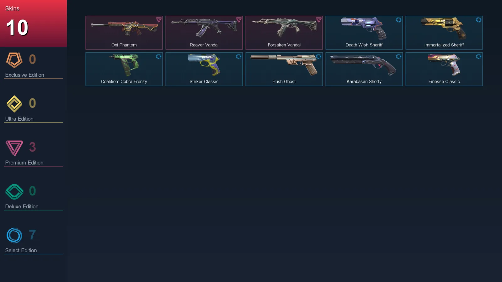 AP | Lv111 | Unranked | 10 Skin | 22 Agent | 41 Buddy