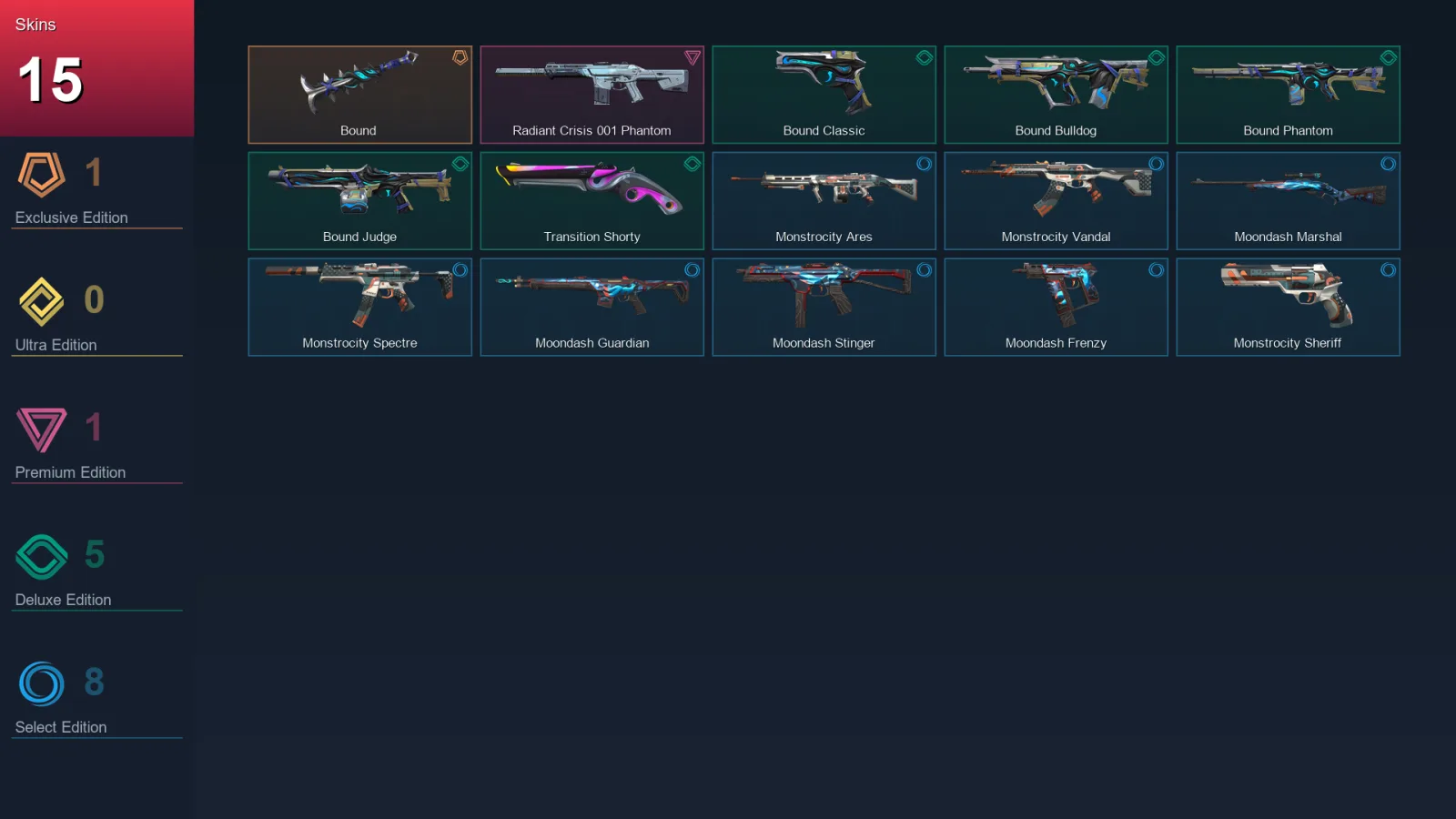 AP | Lv94 | Unranked | 15 Skin | 25 Agent | 38 Buddy — Valorant account
