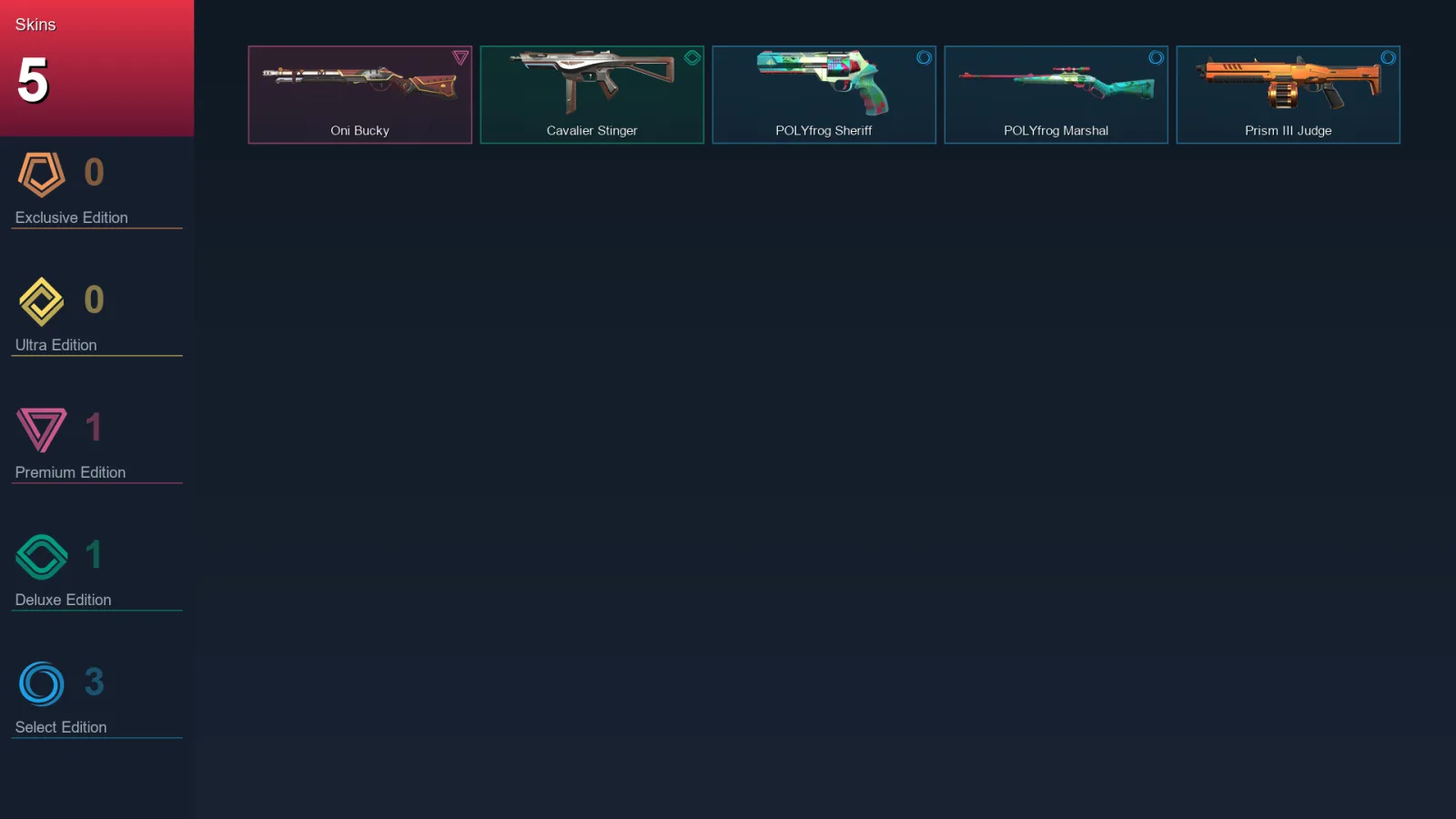 NA | Lv23 | Unranked | 5 Skin | 9 Agent | 10 Buddy — Valorant account
