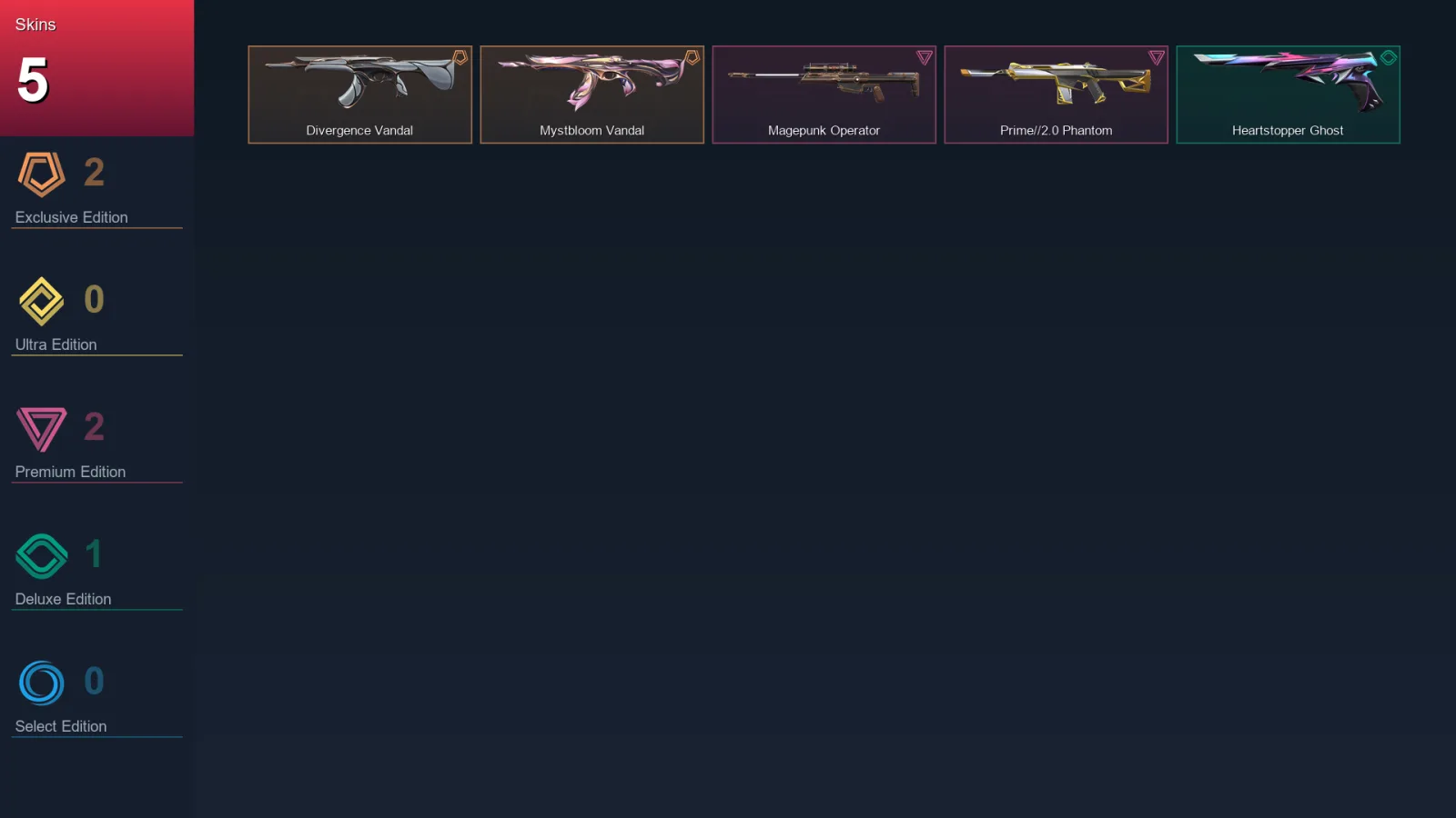EU | Lv44 | Platinum I | 5 Skin | 13 Agent | 11 Buddy