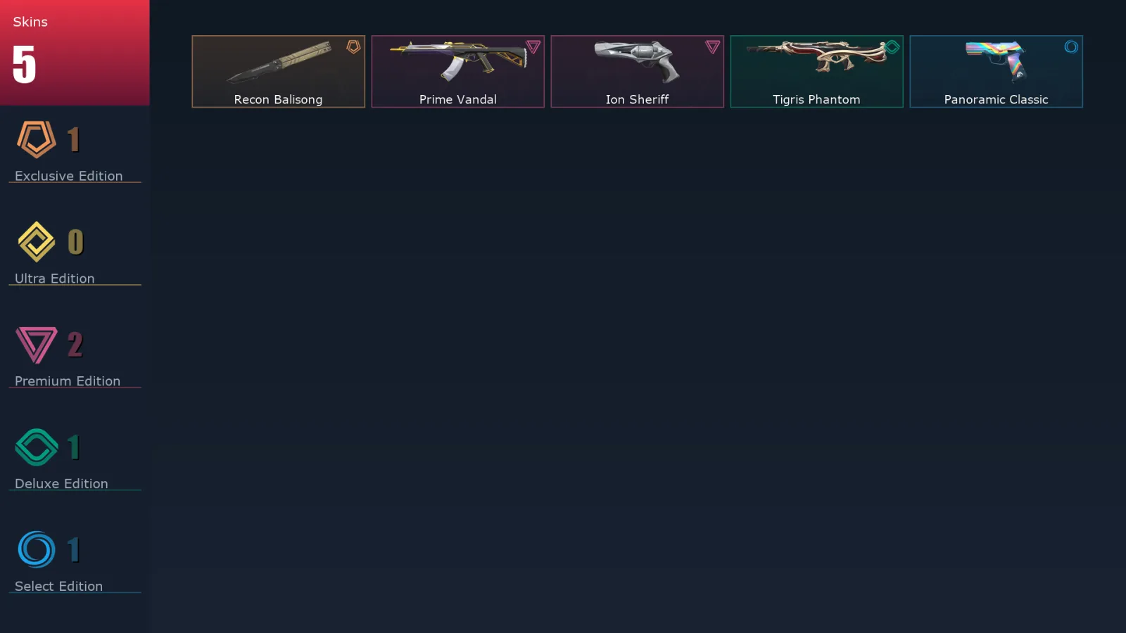 [Valorant] | EU | Level 20 | 10 Agents | 5 Skins
