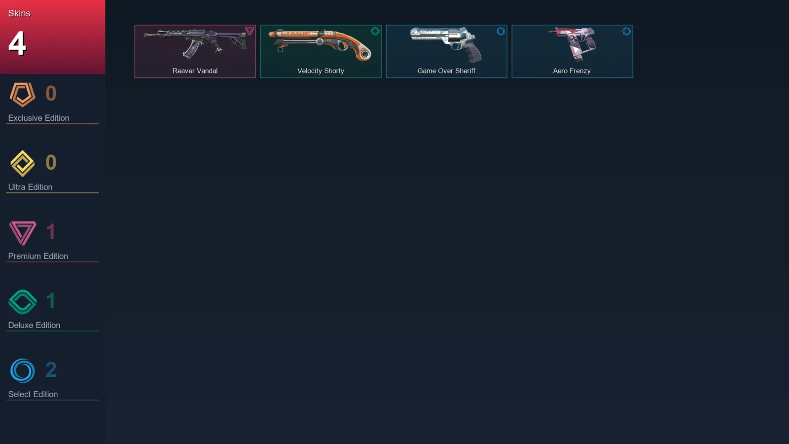 AP | Lv116 | Unranked | 4 Skin | 24 Agent | 49 Buddy — Valorant account