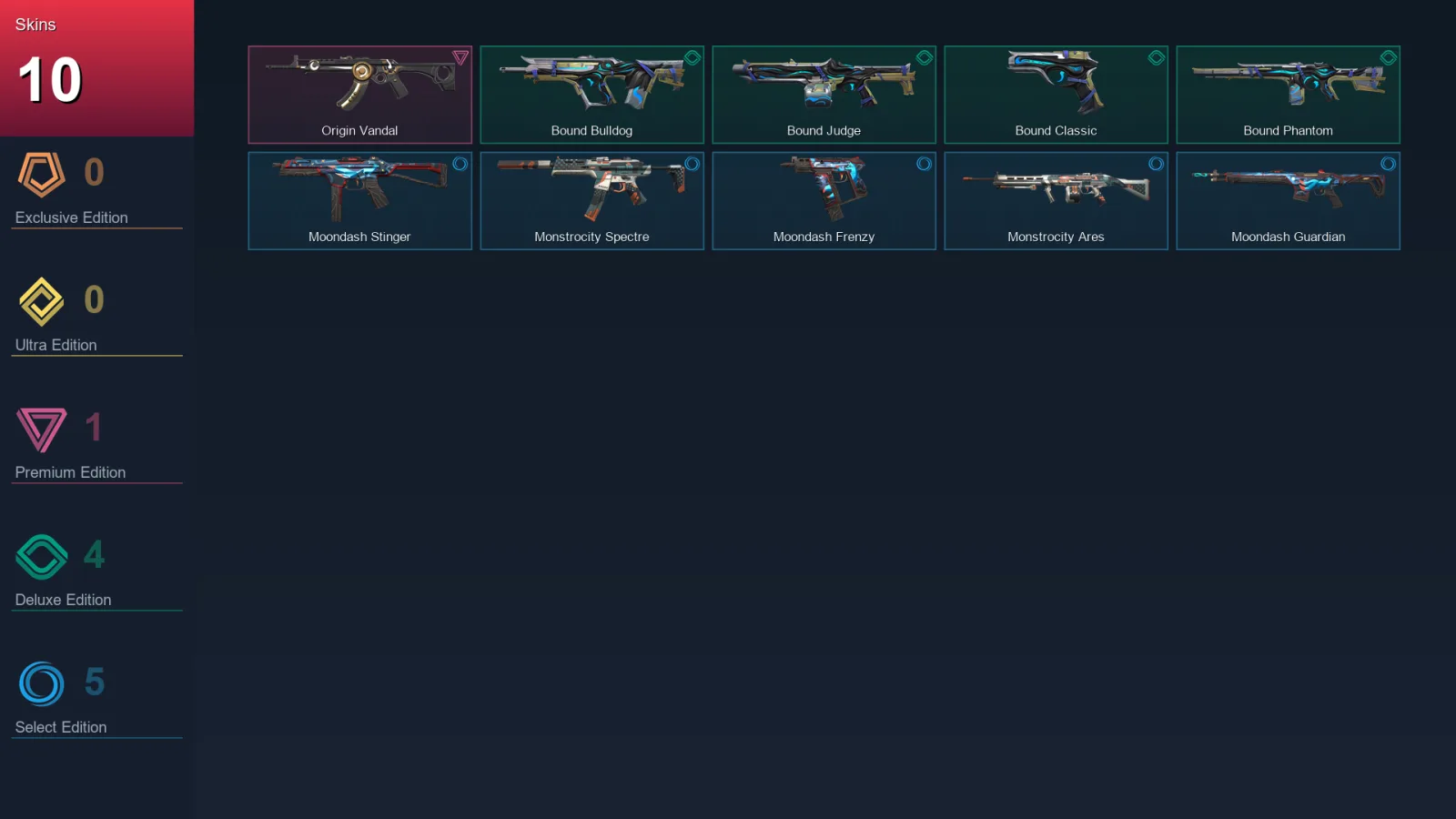 AP | Lv27 | Unranked | 10 Skin | 9 Agent | 10 Buddy — Valorant account
