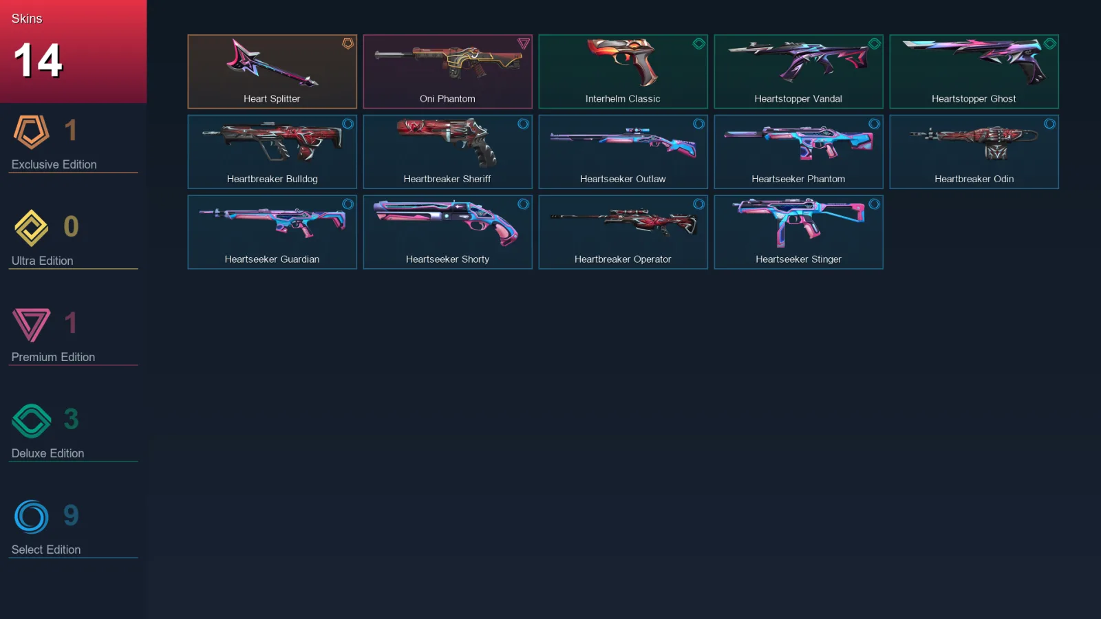 AP | Lv38 | Unranked | 14 Skin | 14 Agent | 15 Buddy — Valorant account