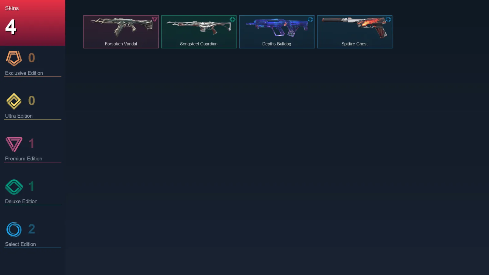 EU | Lv3 | Unranked | 4 Skin | 6 Agent | 3 Buddy — Valorant account