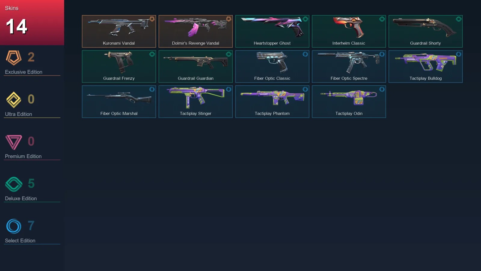 BR | Lv81 | Unranked | 14 Skin | 29 Agent | 34 Buddy