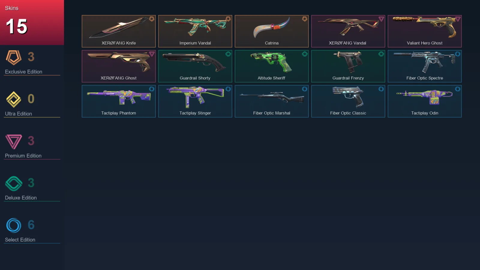 EU | Lv16 | Unranked | 15 Skin | 9 Agent | 8 Buddy — Valorant account