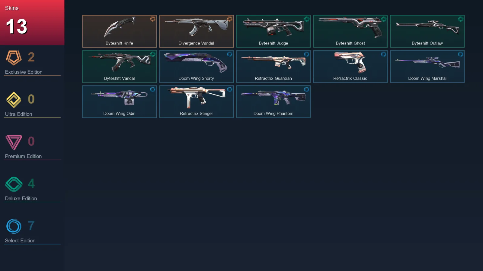 EU | Lv38 | Unranked | 13 Skin | 12 Agent | 20 Buddy