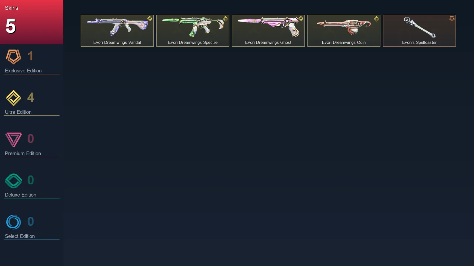 AP | Lv19 | Unranked | 5 Skin | 11 Agent | 4 Buddy