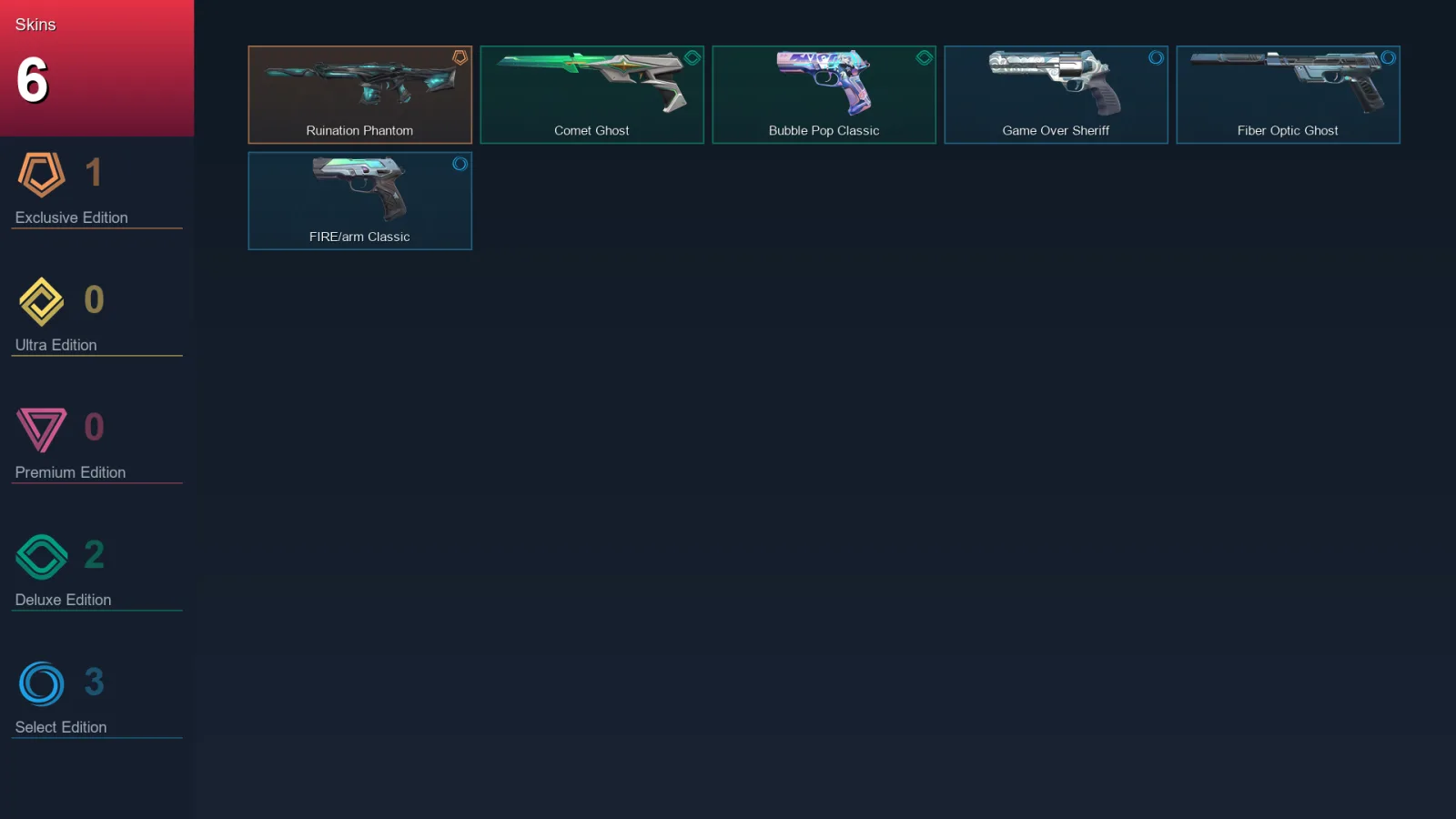 LA | Lv119 | Unranked | 6 Skin | 27 Agent | 46 Buddy &mdash; Valorant account with Ghost skin