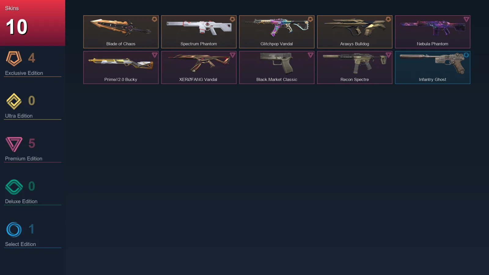 EU | Lv28 | Unranked | 10 Skin | 14 Agent | 9 Buddy