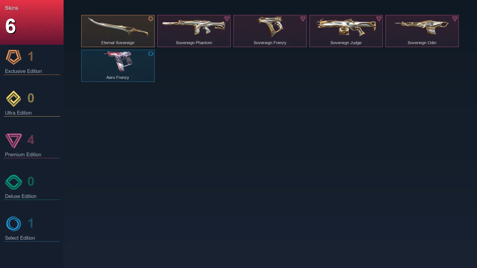 EU | Lv42 | Unranked | 6 Skin | 15 Agent | 13 Buddy