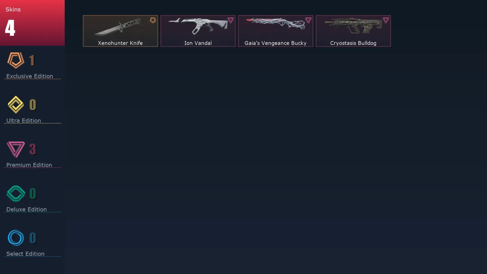 [Valorant] | EU | Level 25 | 10 Agents | 4 Skins — Valorant account