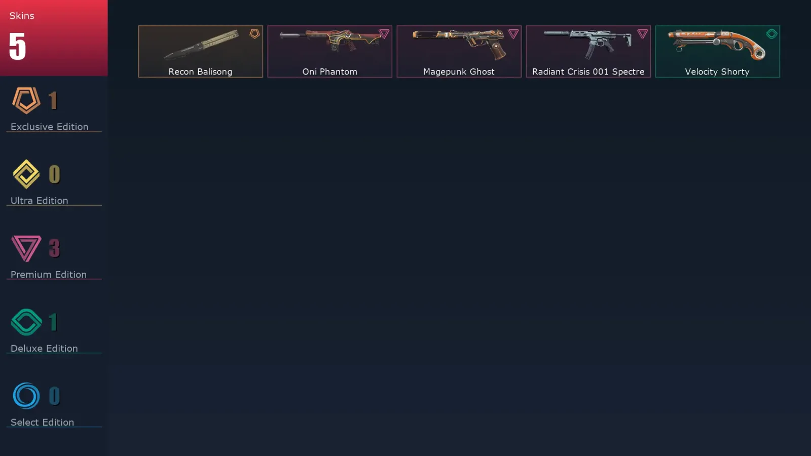 [Valorant] | EU | Level 47 | 13 Agents | 5 Skins