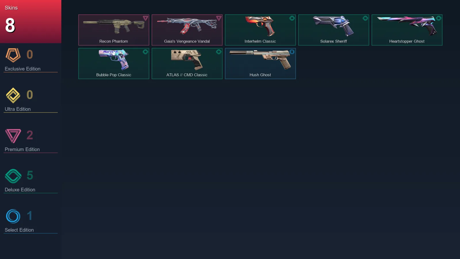 AP | Lv119 | Unranked | 8 Skin | 28 Agent | 41 Buddy — Valorant account