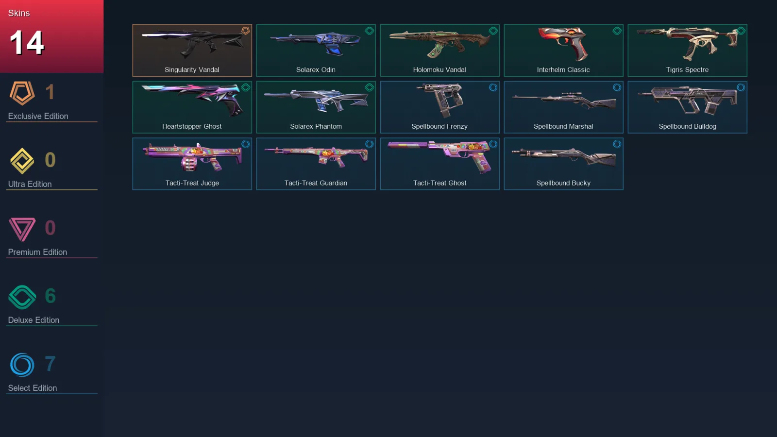 EU | Lv41 | Unranked | 14 Skin | 11 Agent | 19 Buddy