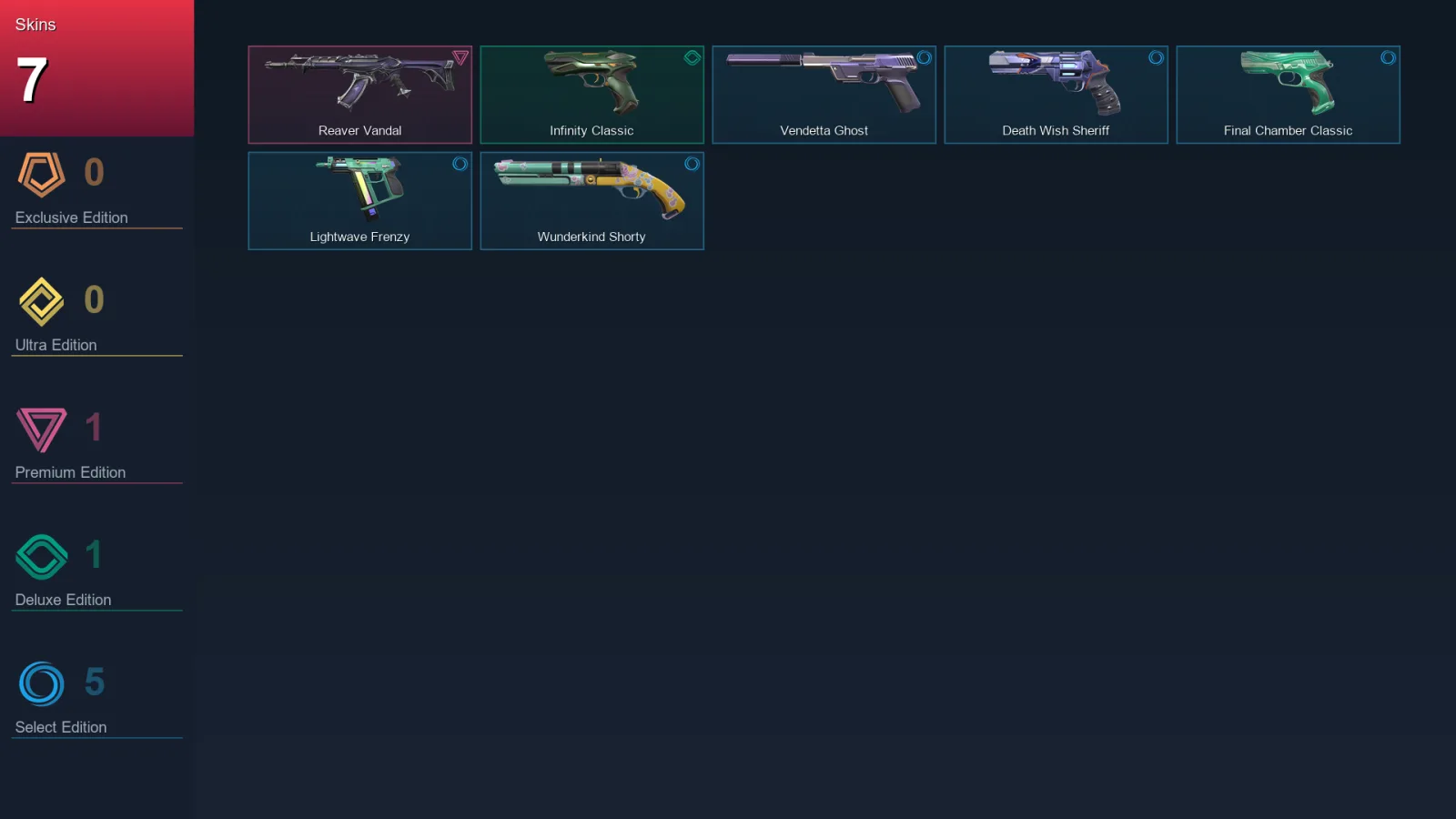 AP | Lv73 | Unranked | 7 Skin | 15 Agent | 28 Buddy