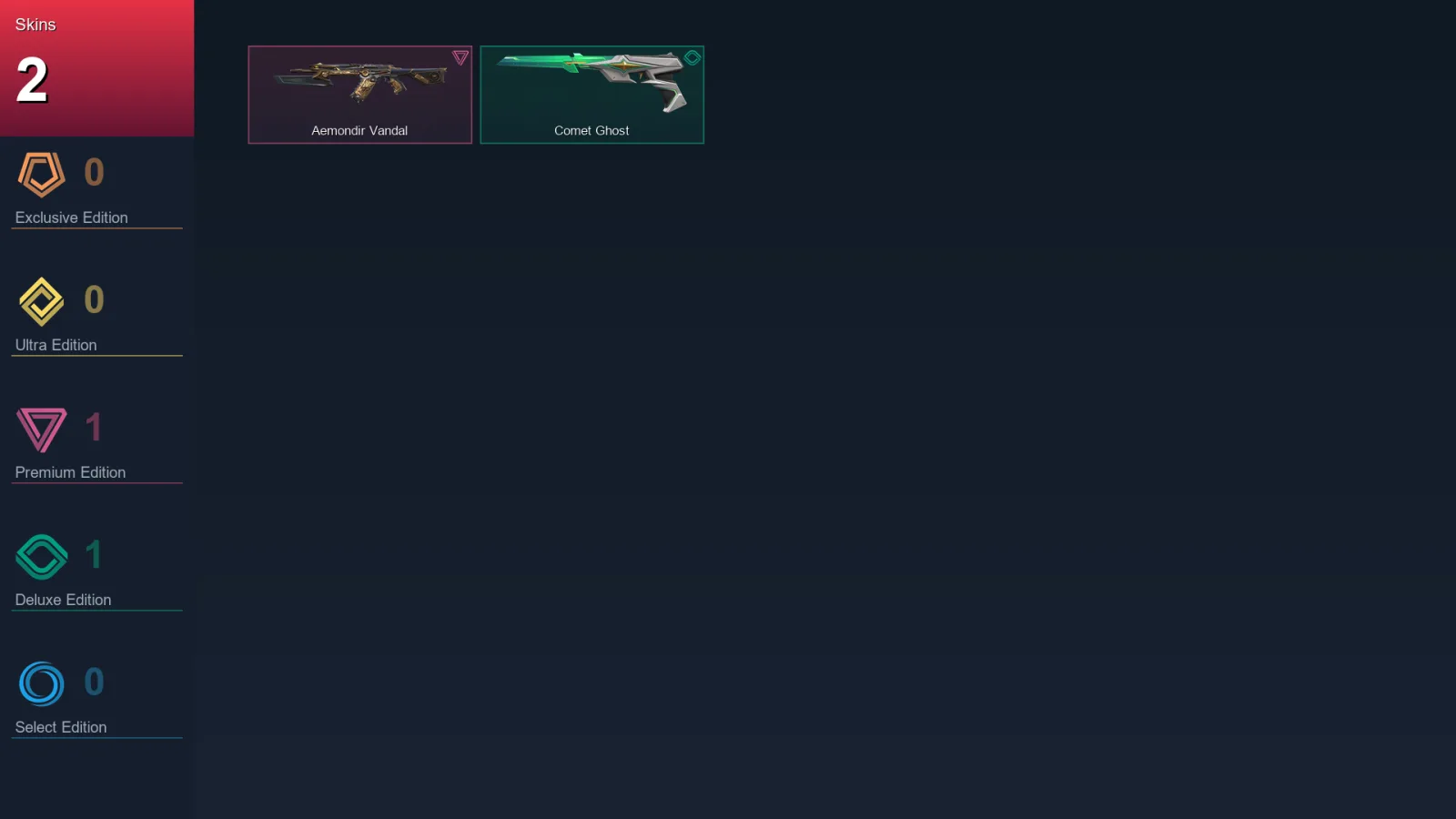 AP | Lv55 | Unranked | 2 Skin | 22 Agent | 24 Buddy