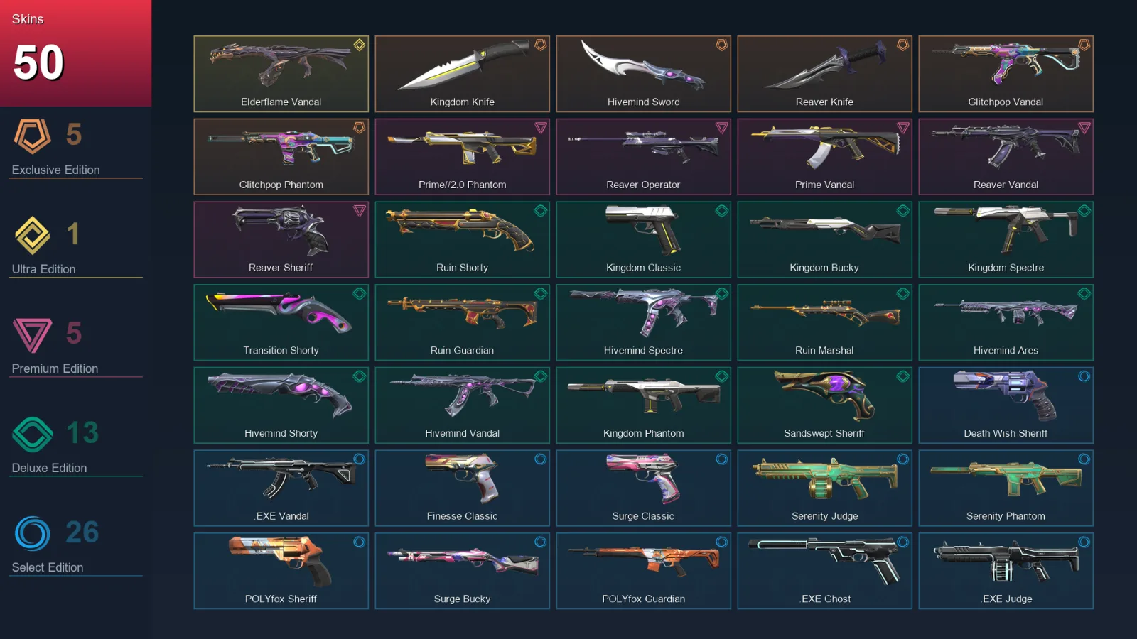 AP | Lv180 | Unranked | 50 Skin | 24 Agent | 91 Buddy — Valorant account
