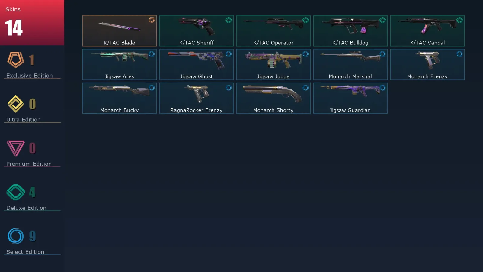 [Valorant] | EU | Level 82 | 25 Agents | 14 Skins — Valorant account