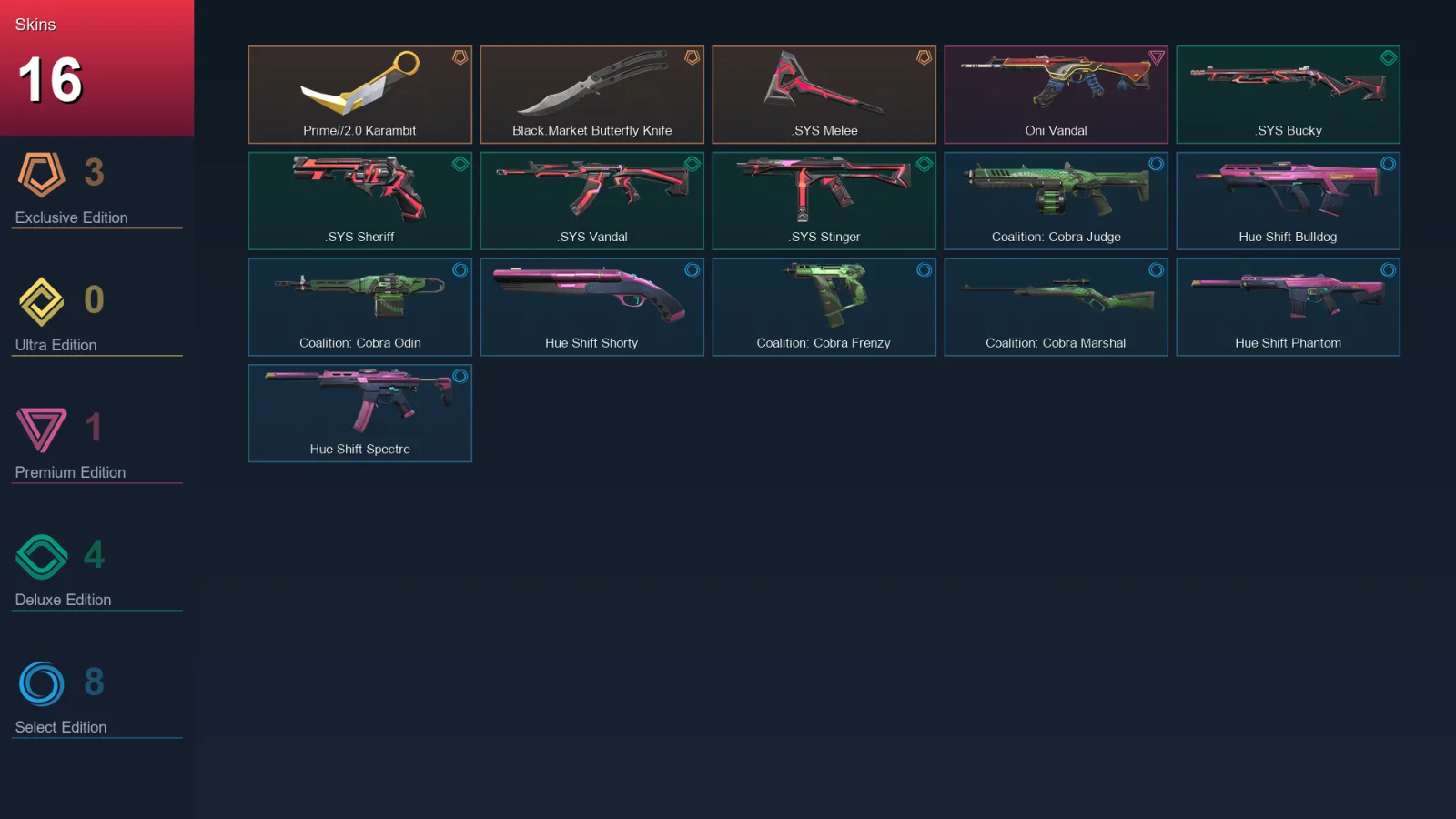 EU | Lv39 | Unranked | 16 Skin | 29 Agent | 21 Buddy — Valorant account