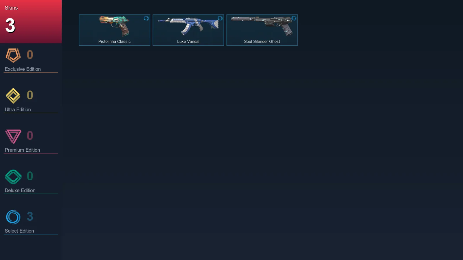 EU | Lv51 | Unranked | 3 Skin | 15 Agent | 28 Buddy