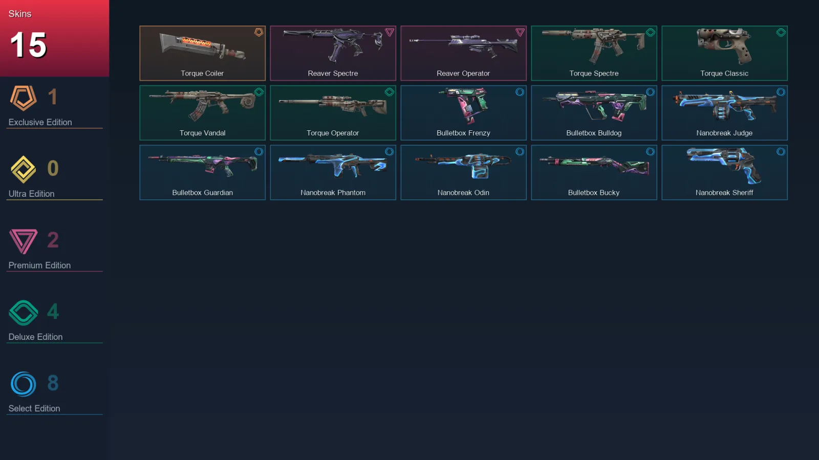 EU | Lv40 | Unranked | 15 Skin | 13 Agent | 12 Buddy — Valorant account