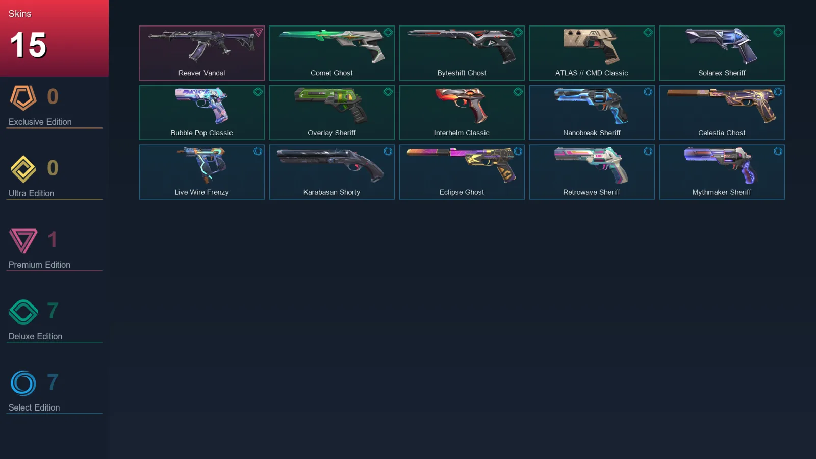 AP | Lv253 | Unranked | 15 Skin | 27 Agent | 64 Buddy — Valorant account