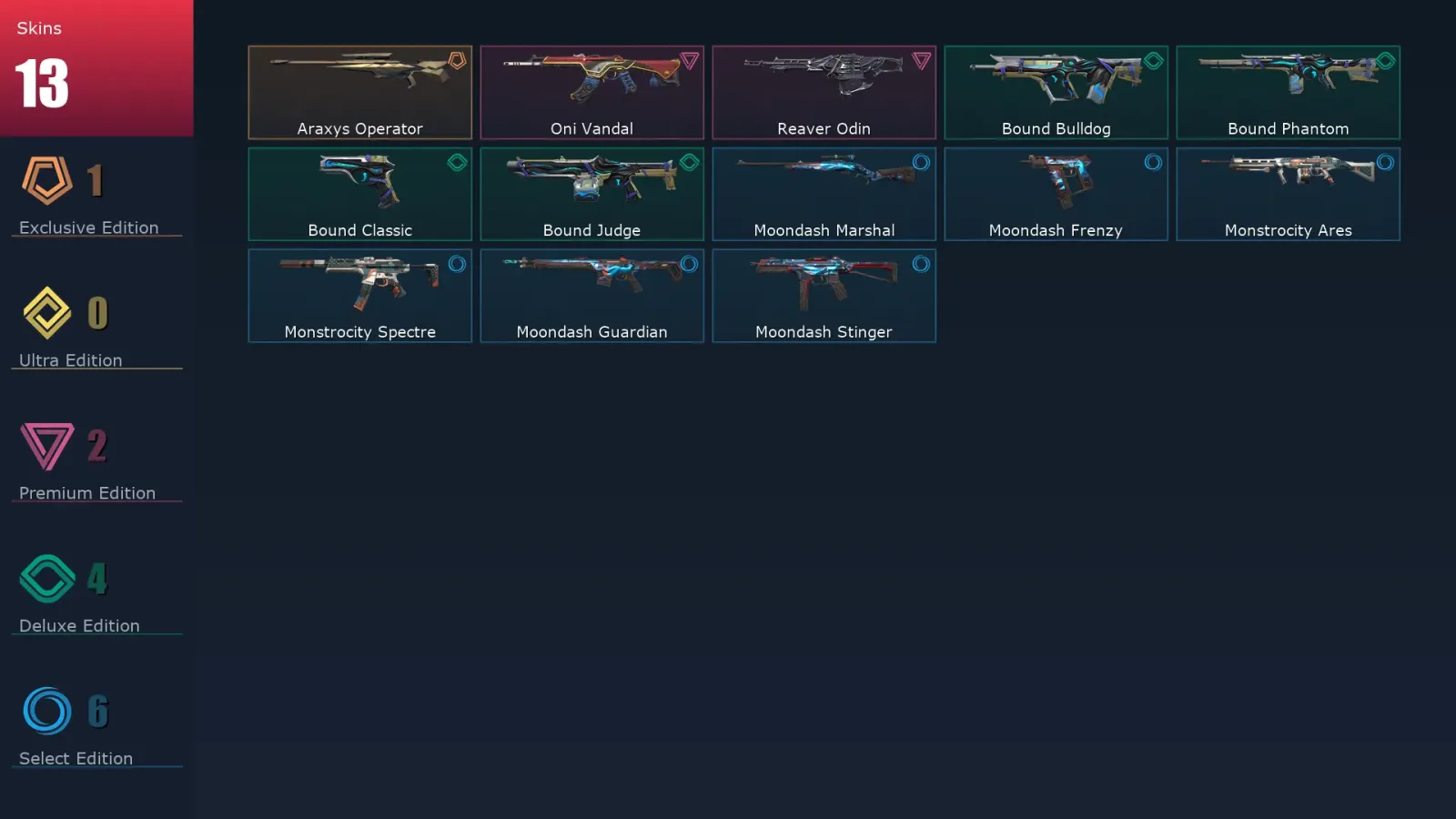[Valorant] | EU | Level 69 | 22 Agents | 13 Skins — Valorant account