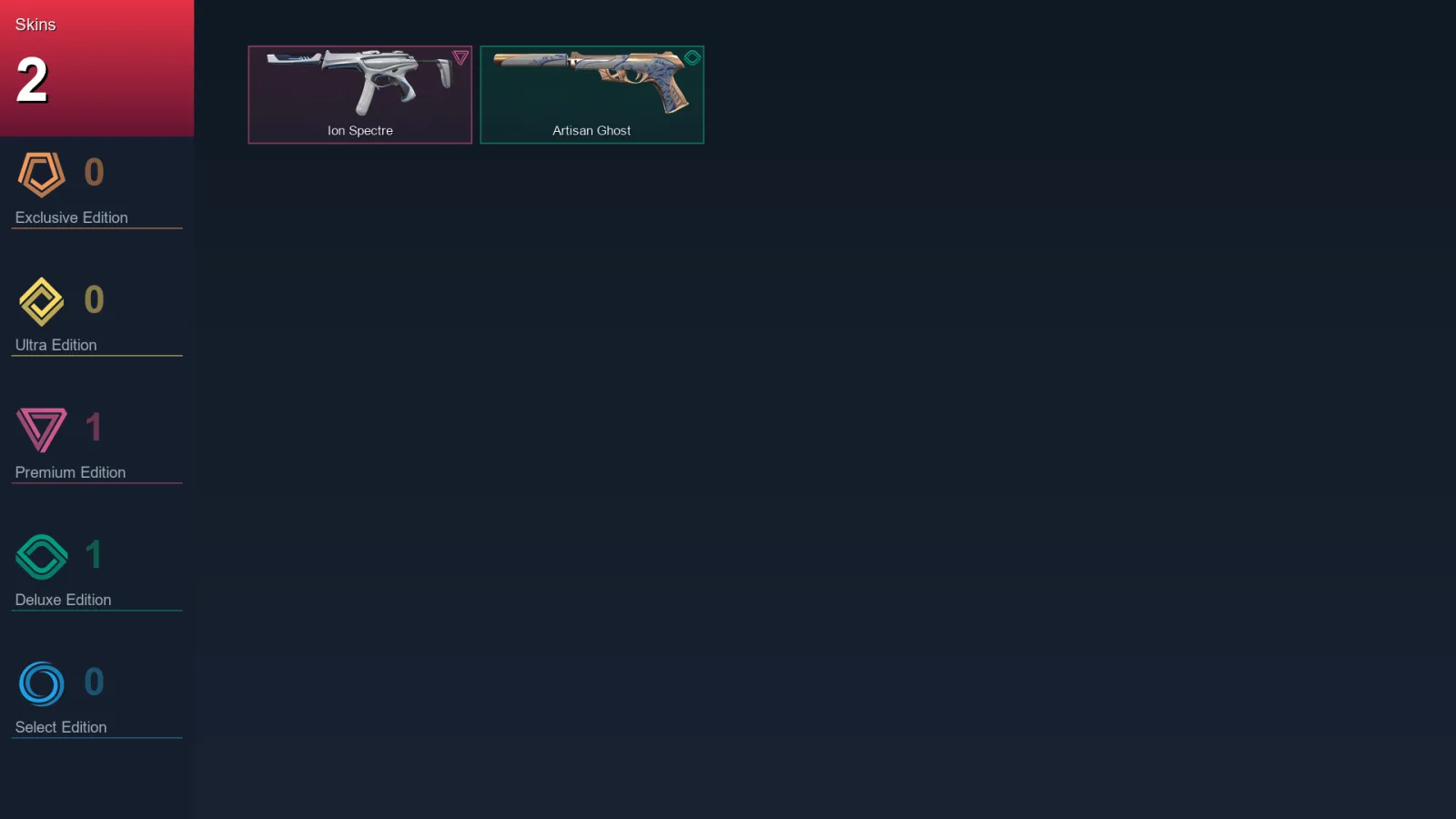 EU | Lv47 | Unranked | 2 Skin | 17 Agent | 20 Buddy