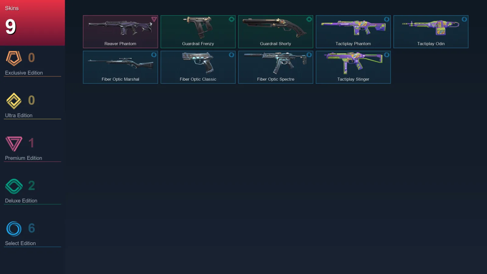 AP | Lv31 | Unranked | 9 Skin | 10 Agent | 18 Buddy