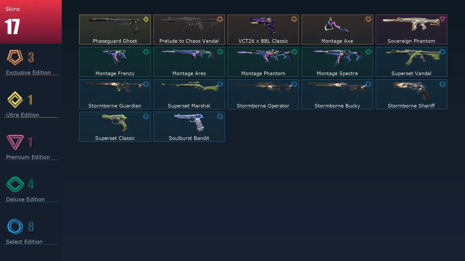 [Valorant] | EU | Level 31 | Diamond 2 | 11 Agents | 17 Skins — Valorant account