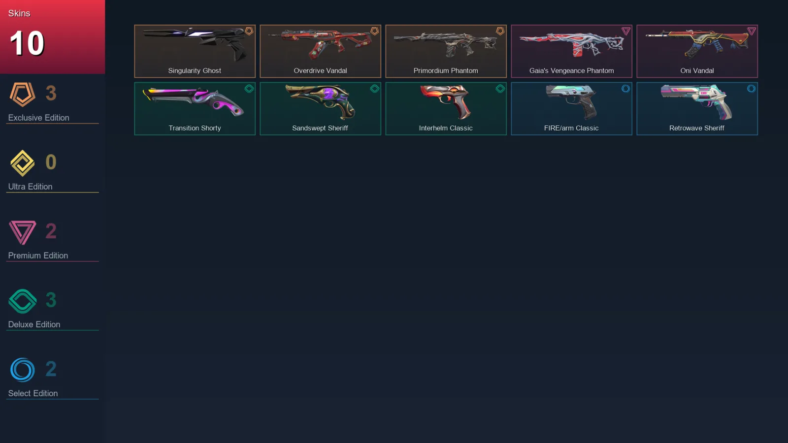 AP | Lv119 | Unranked | 10 Skin | 28 Agent | 42 Buddy — Valorant account