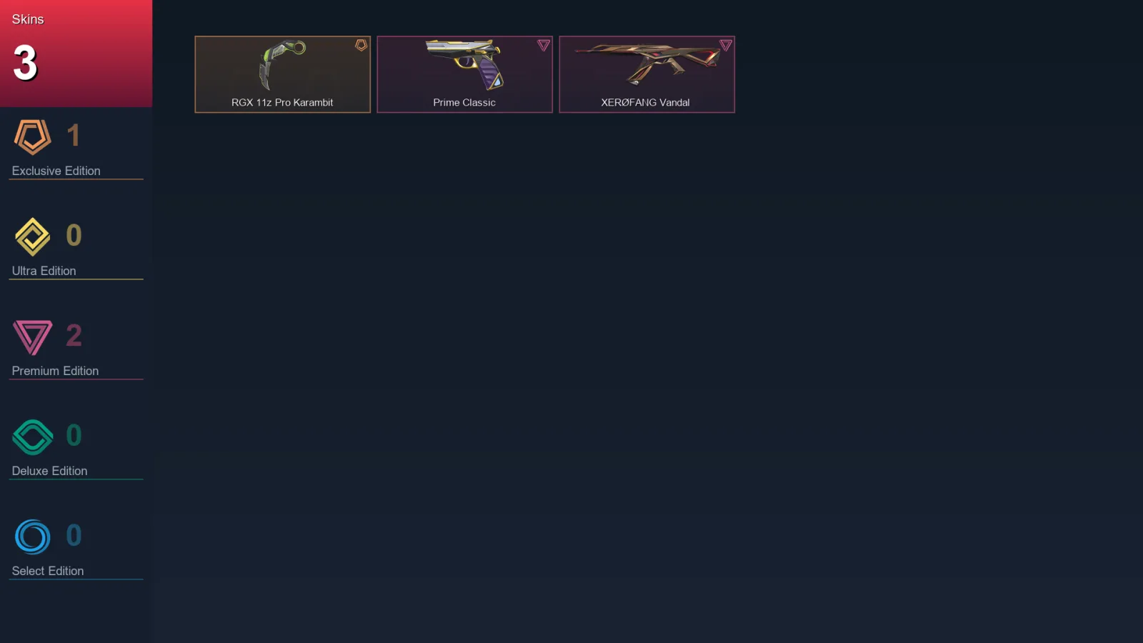 EU | Lv47 | Unranked | 3 Skin | 16 Agent | 25 Buddy — Valorant account