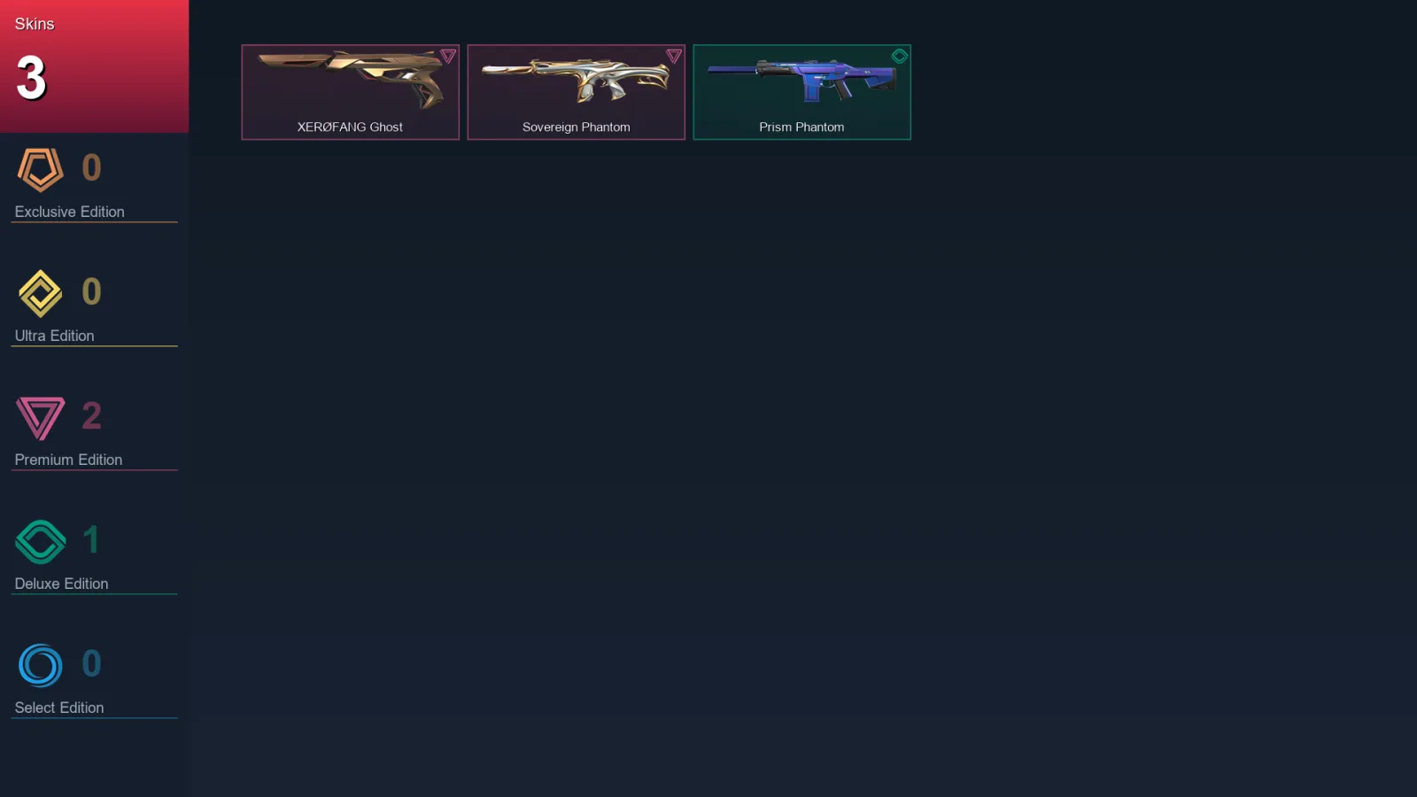EU | Lv25 | Unranked | 3 Skin | 10 Agent | 8 Buddy