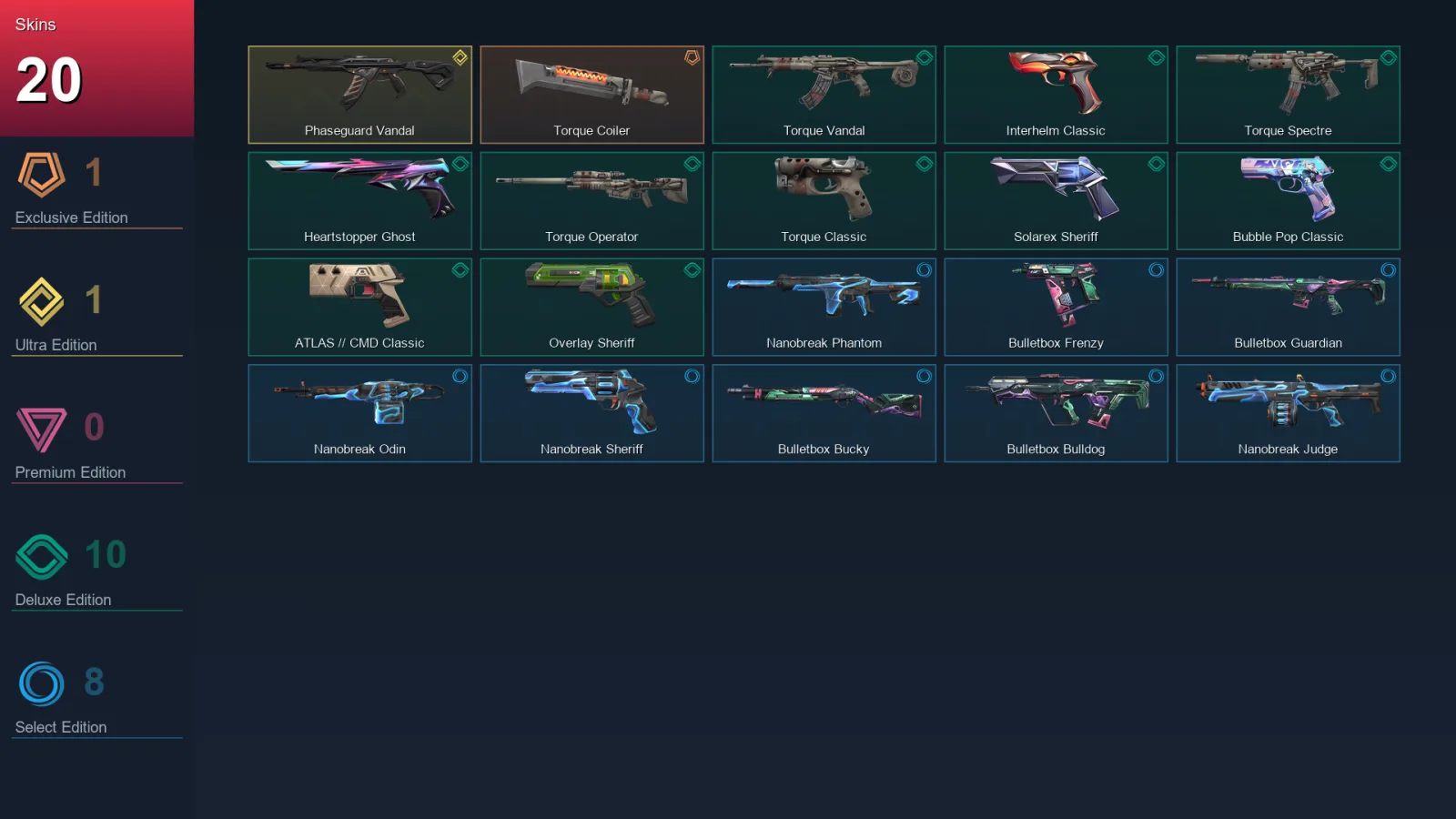 EU | Lv142 | Unranked | 20 Skin | 29 Agent | 60 Buddy — Valorant account