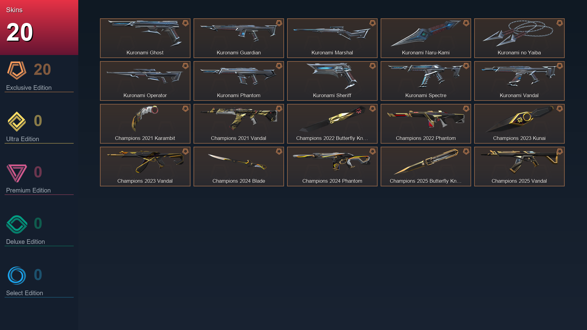 Valorant Account — Bronze 1 | Level 162 | 25 Skins | 23 Agents | NA — Bronze Valorant