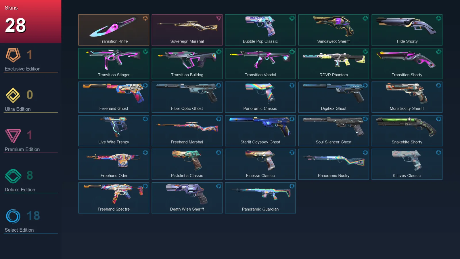 AP | Lv210 | Unranked | 28 Skin | 25 Agent | 70 Buddy — Valorant account