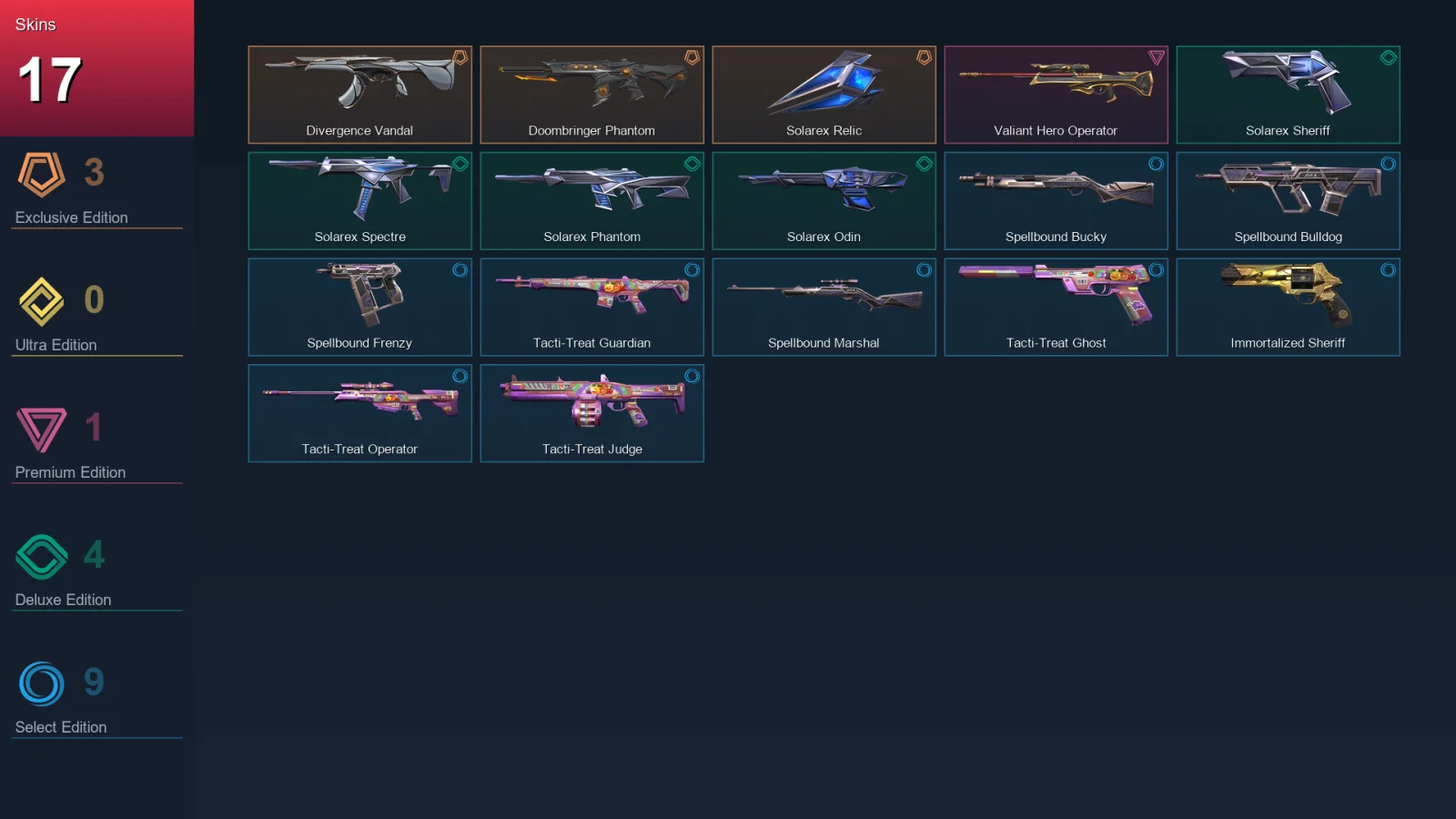 AP | Lv81 | Unranked | 17 Skin | 23 Agent | 36 Buddy — Valorant account