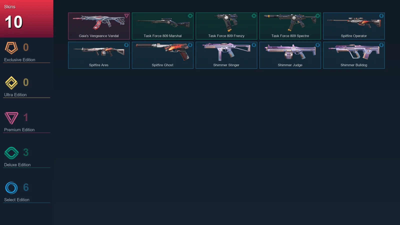 EU | Lv53 | Unranked | 10 Skin | 19 Agent | 27 Buddy — Valorant account