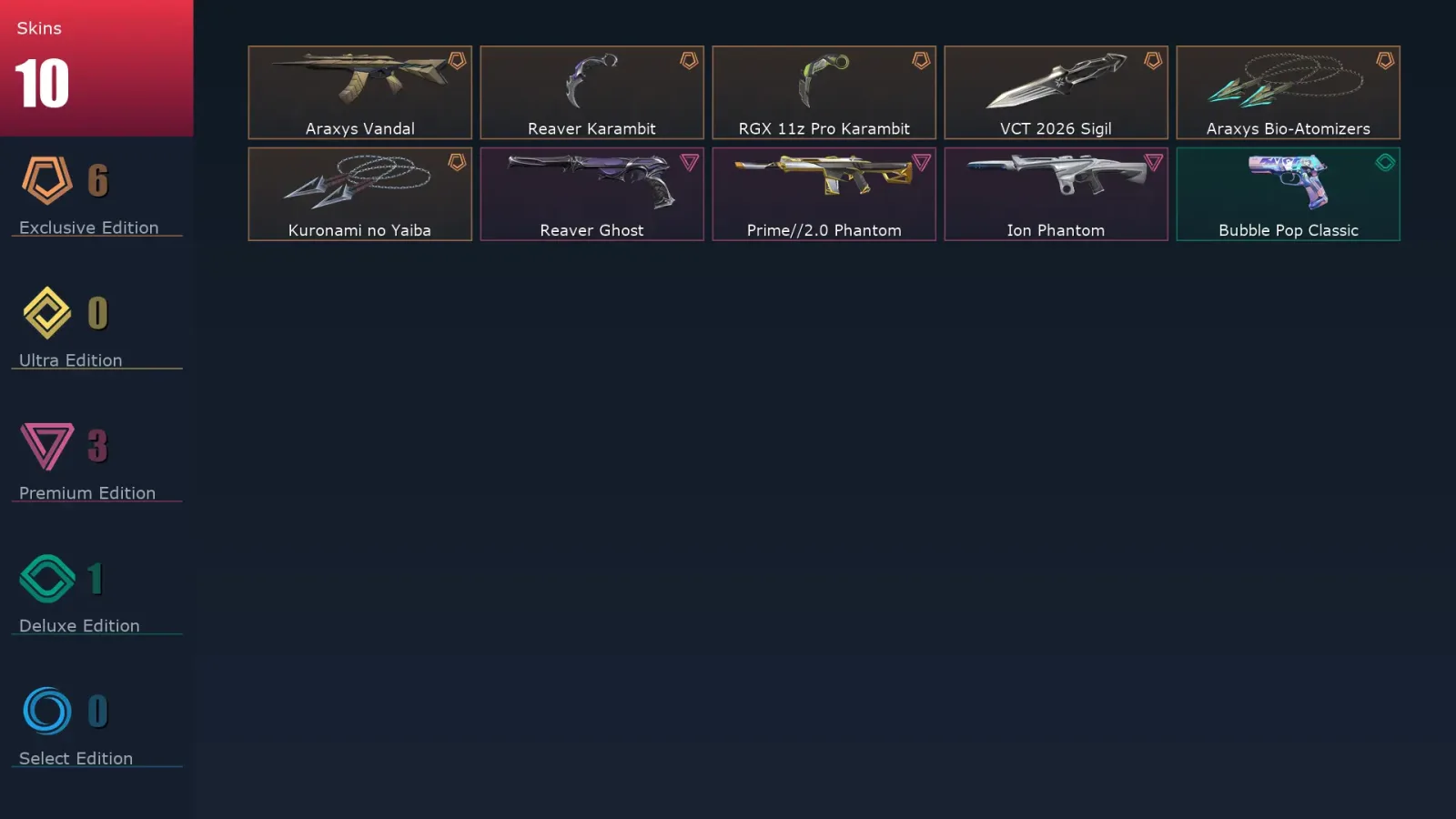 [Valorant] | EU | Level 88 | 26 Agents | 10 Skins — Valorant account