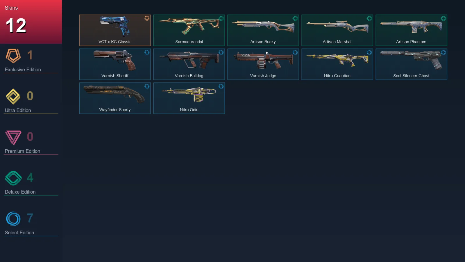 EU | Lv47 | Unranked | 12 Skin | 17 Agent | 33 Buddy — Valorant account