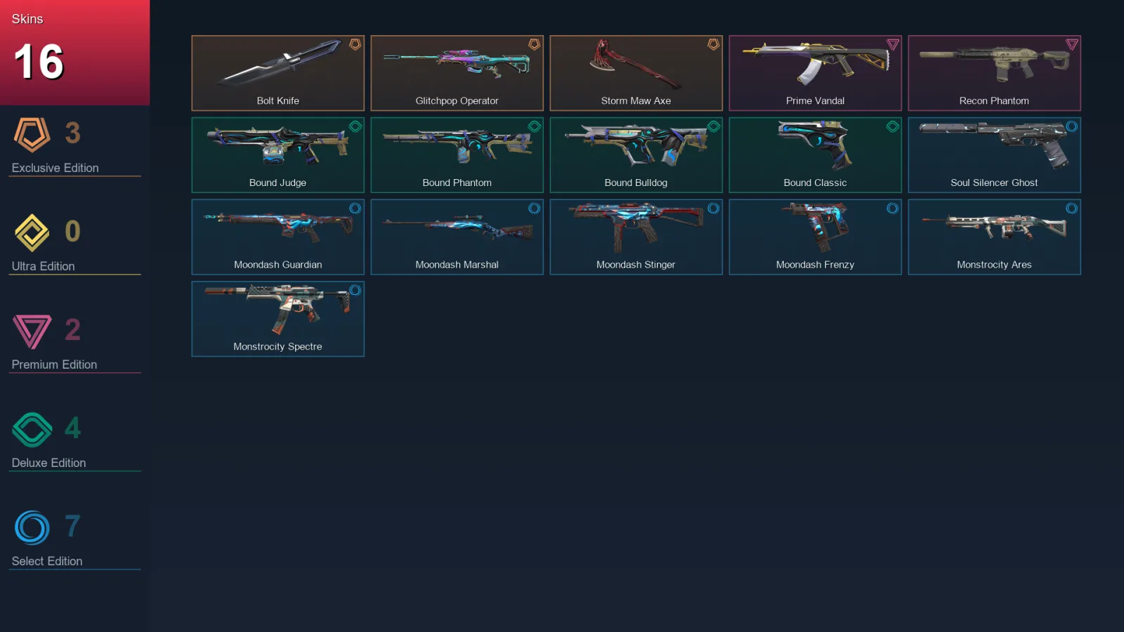 BR | Lv37 | Unranked | 16 Skin | 11 Agent | 20 Buddy — Valorant account