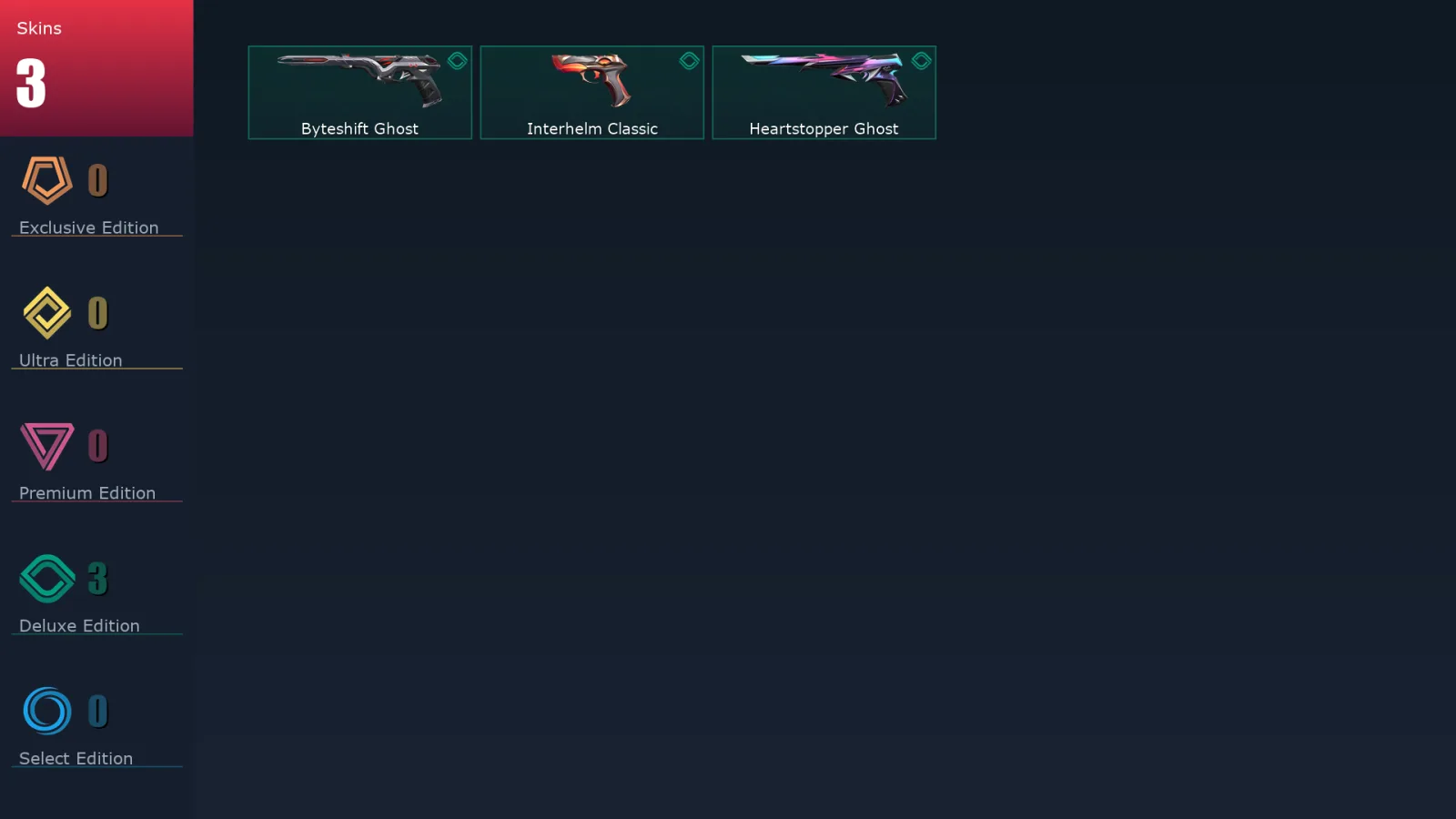 [Valorant] | EU | Level 61 | Gold 3 | 18 Agents | 3 Skins